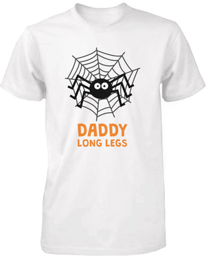 Daddy and Baby Matching T-Shirt Set - Daddy Long Legs Baby Short Legs Spider - 365INLOVE