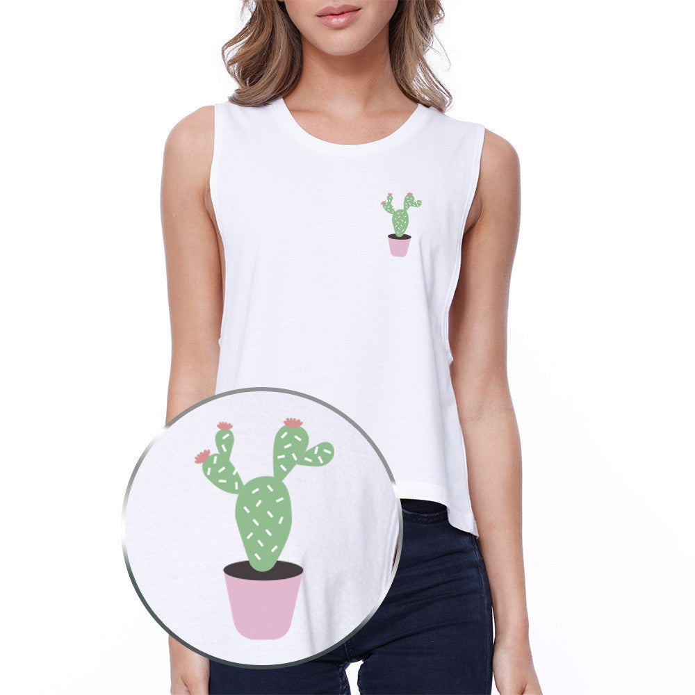 Cactus Pocket Crop Tee