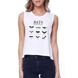 Bats Crop Tee