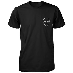 Alien Pocket Printed Shirt Trendy Men's Tee Simple Graphic T-shirt - 365INLOVE