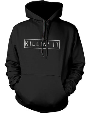 Killin' It Graphic Hoodie Trendy Hooded Sweatshirts Pullover Fleece Sweaters - 365INLOVE