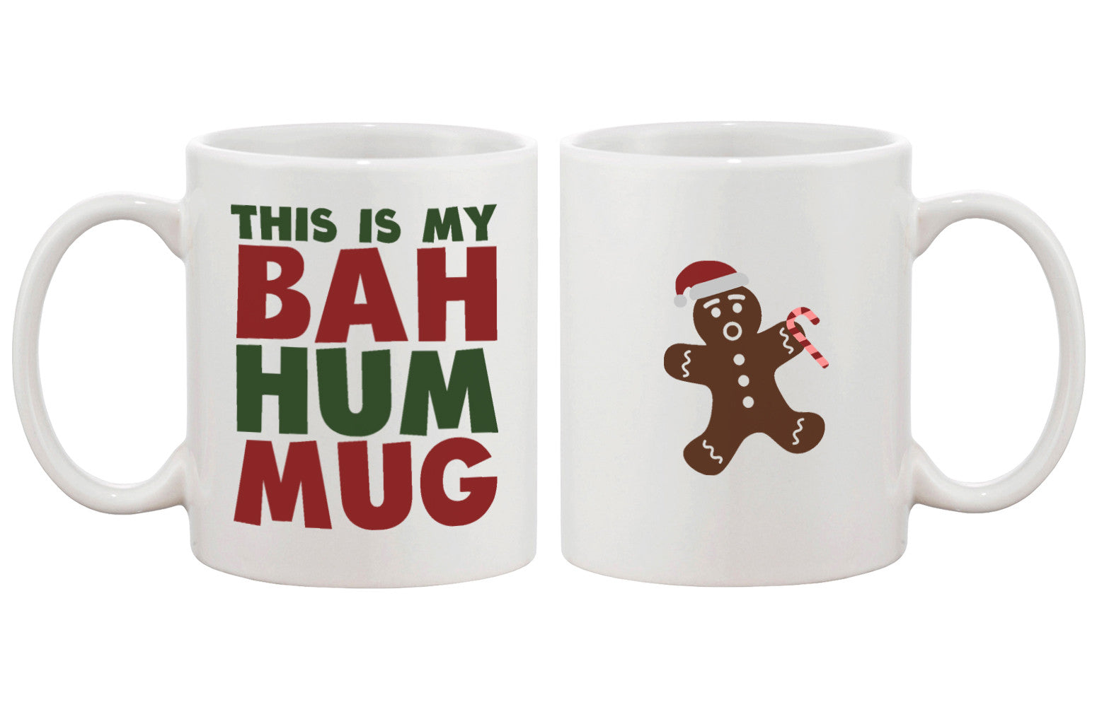 This Is My Bah Hum Mug Cute Christmas Gift Funny Coffee Mugs for Holidays - 365INLOVE