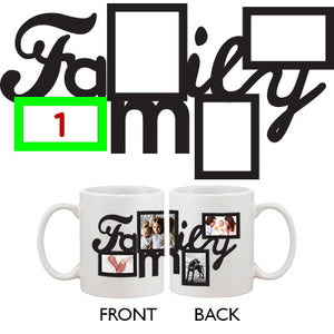 Personalized Coffee Mug For your Own Four Pictures Best Gift ideas for Family Custom Mug - 365INLOVE