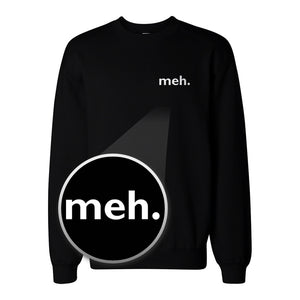 Meh. Pocket Print Sweatshirt