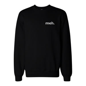 Meh. Pocket Print Sweatshirt