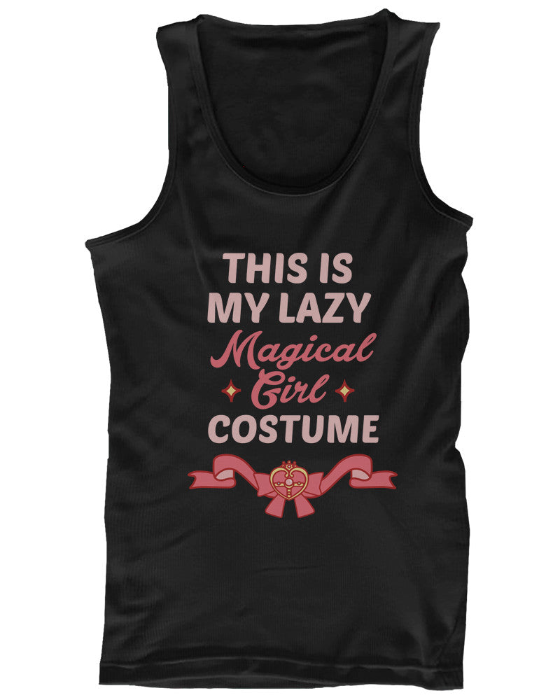 This is My Lazy Magical Girl Costume Funny Women's Tank Top for Halloween - 365INLOVE