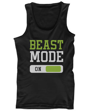 Beast Mode Men's Workout Tanktop Work Out Tank Top Fitness Clothe Gym Shirt - 365INLOVE