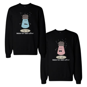 Salt And Pepper Couple Sweatshirts Cute