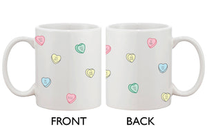 Cute 11oz Coffee Mug - Valentine Sweethearts Ceramic Coffee Mug Cup Gift - 365INLOVE