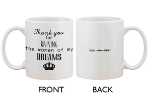 Coffee Mug for Dad - Thank You For Raising The Woman of My Dream, Dad Mug - 365INLOVE