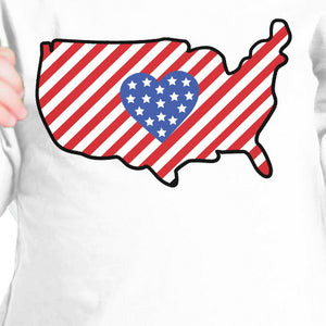 USA Map Cute 4th Of July Decorative Cute Baby T-Shirt New Mom Gifts - 365INLOVE