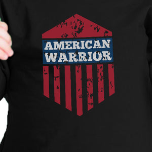 American Warrior Cute 4th Of July Black Infant Graphic Tee Cotton - 365INLOVE