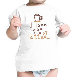 Love A Latte Baby Gift Tee