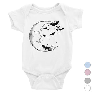 Moon And Bats Baby Bodysuit Gift