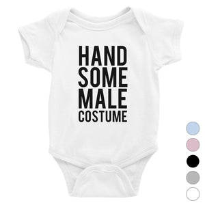 Handsome Male Costume Baby Bodysuit Gift