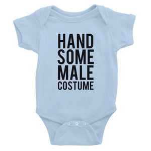 Handsome Male Costume Baby Bodysuit Gift