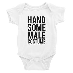 Handsome Male Costume Baby Bodysuit Gift