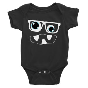 Monster With Glasses Baby Bodysuit Gift