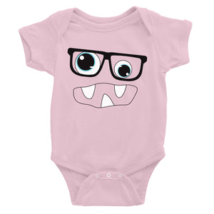 Monster With Glasses Baby Bodysuit Gift