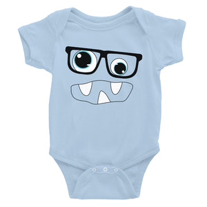 Monster With Glasses Baby Bodysuit Gift