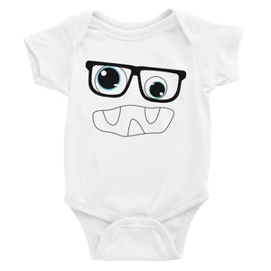 Monster With Glasses Baby Bodysuit Gift