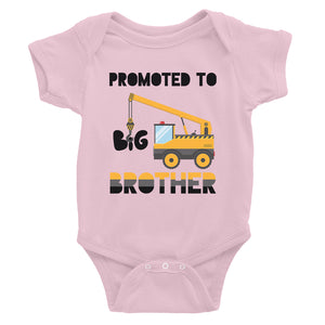 Promoted To Big Brother Baby Bodysuit Gift For Baby Announcement