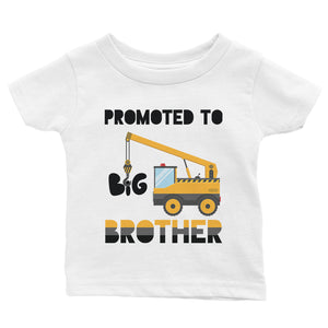 Promoted To Big Brother Baby Gift Tee Shirt For Baby Announcement