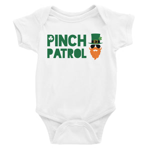 Pinch Patrol Leprechaun For St Patrick's Day Baby Bodysuit Gifts