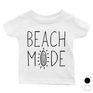 365 Printing Beach Mode Baby Graphic TShirt Gift For Baby Shower Cute Infant Tee