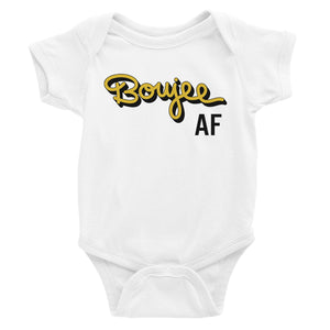 365 Printing Boujee AF Funny Baby Bodysuit Gift Baby Shower Cute Infant Jumpsuit