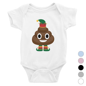 Poop Elf Baby Bodysuit