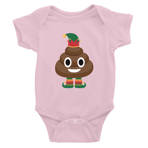 Poop Elf Baby Bodysuit