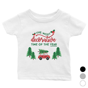 Decorative Christmas Time Baby Shirt