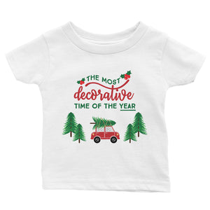 Decorative Christmas Time Baby Shirt