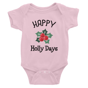 Happy Holly Days Baby Bodysuit