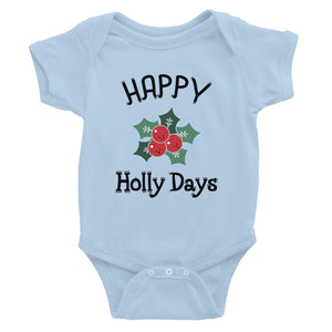 Happy Holly Days Baby Bodysuit