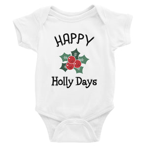 Happy Holly Days Baby Bodysuit