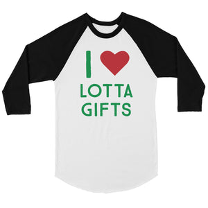 I Love Christmas Stuff Family Matching BaseBall Shirts Winter Holiday Gifts