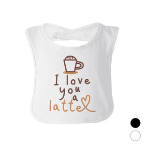 Love A Latte Infant Gift Baby Teething Bib