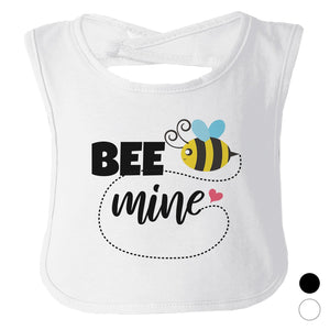 Bee Mine Baby Teething Bib Cute Baby Shower Gift Newborn Baby Bib