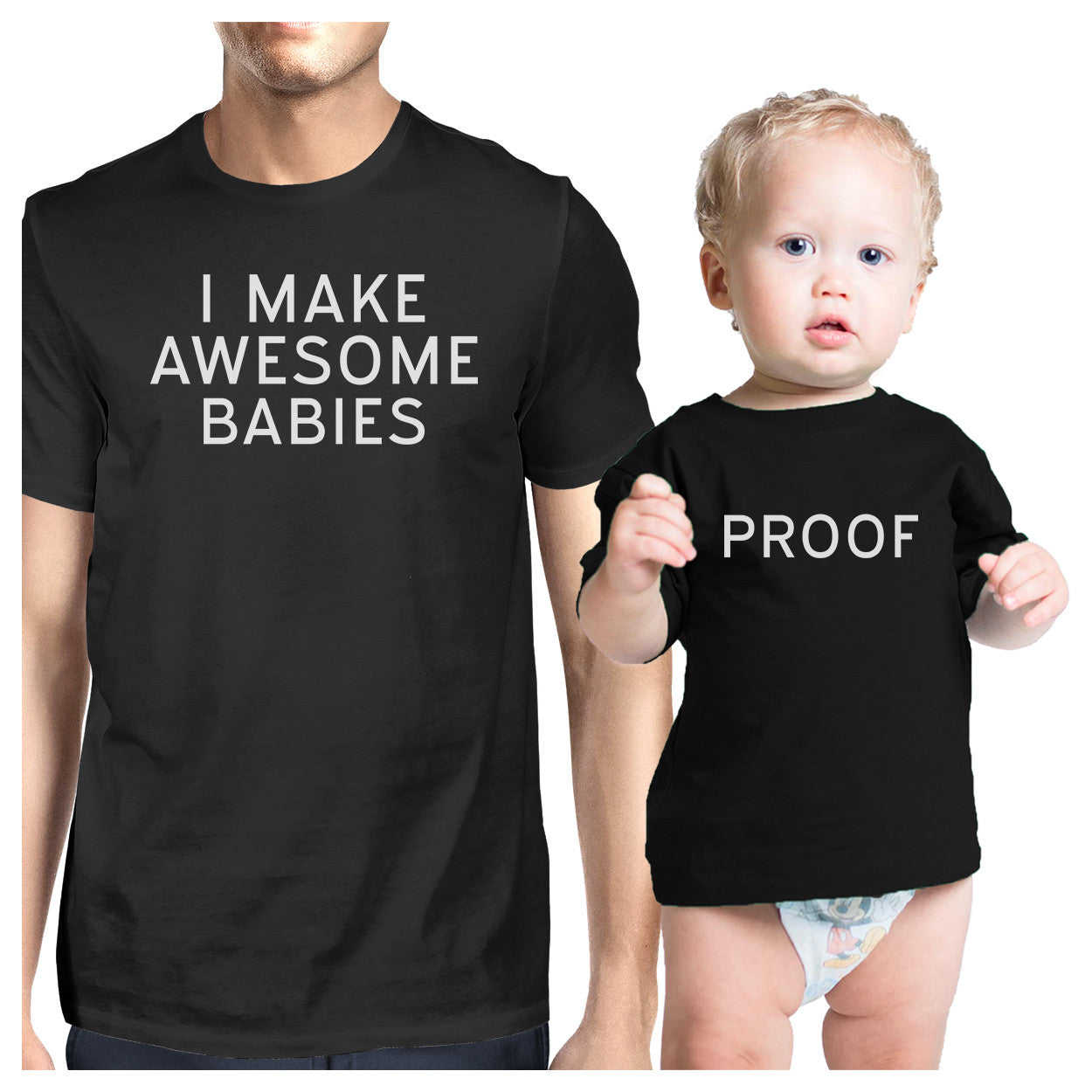 Baby Boy Father Son Shirts Infant Awesome Babies Proof Dad And Baby Boy Matching Outfits Cute Onesie Baby Boy Father Son Shirts Infant Awesome Babies Proof Dad And Baby Boy Matching Outfits Cute Onesie