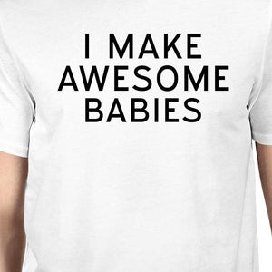 Awesome Babies Proof Dad and Baby Girl Matching Tops Funny Bodysuit - 365INLOVE