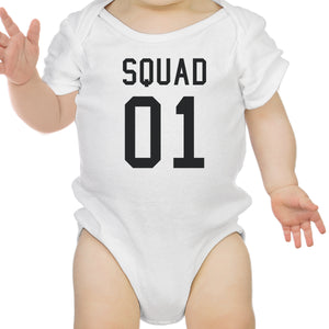 Squad Matching Family T-Shirt White For Men First Father's Day Gift