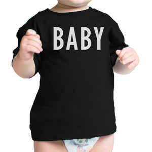 Baby Daddy Mens Black Graphic T-Shirt Matching Outfits For Family