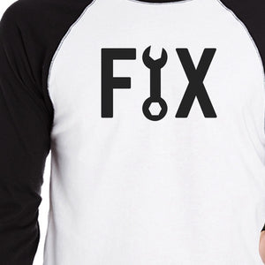 Fix And Break Funny Design Graphic T-Shirt Dad Son Matching Tops - 365INLOVE