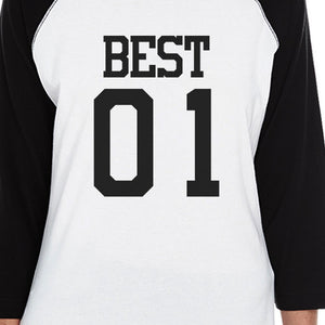 Best01 Friends02 Small Dog and Mom Matching Outfits Raglan Tees