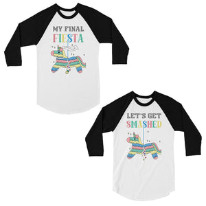 Final Fiesta Smashed Pinata Hilarious Fun Matching Baseball Jerseys