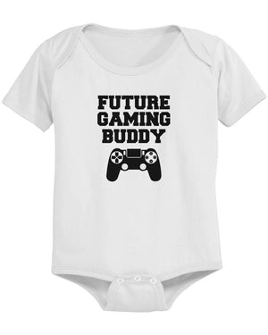 Future Gaming Buddy - Funny Graphic Statement Bodysuit / Infant T-shirt - 365INLOVE