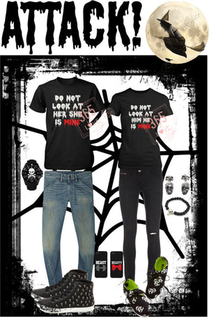 halloween couple t shirts