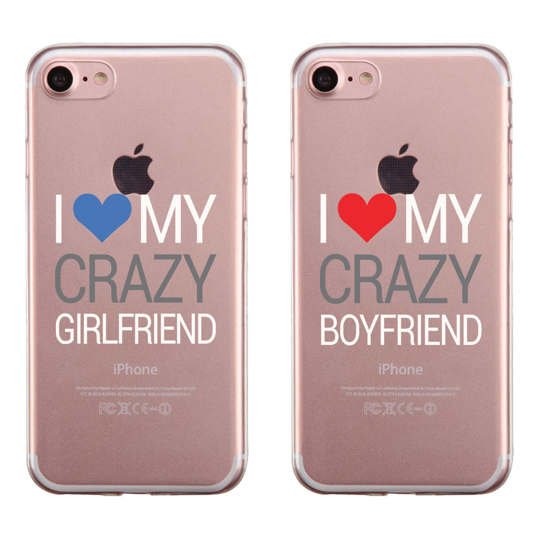 Crazy BF GF Couple Matching Phone Cases Passionate Loving Silly - 365 IN LOVE Crazy BF GF Couple Matching Phone Cases Passionate Loving Silly - 365 IN LOVE
